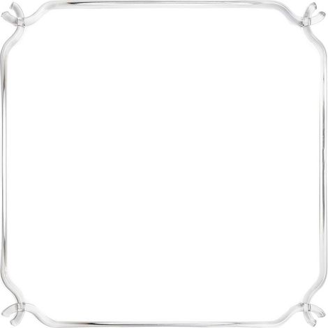 creative cables Cage Quadrato - Struttura per lampadari - S - L 34 cm, Trasparente