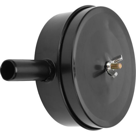 Schalldämpfer für Luftkompressor, Metallpumpen-Ansaugfilter, Schalldämpfer, 65 Eisengehäuse, G1/2 Zoll (1/5)