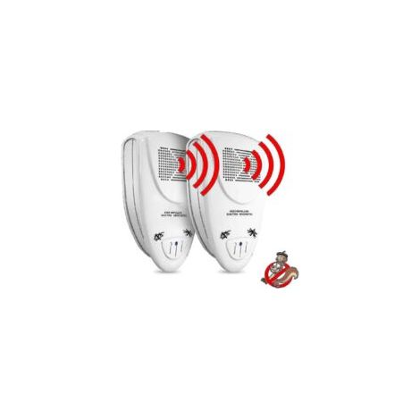 Ultraschall-Eichhörnchenabwehrgeräte (2er-Pack) – Vertreibt Eichhörnchen innerhalb von 72 Stunden