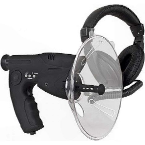 Casque d'écoute longue portée avec oreillette, oreille bionique numérique pour détection sonore améliorée, vision monoculaire X8 pour observation à distance (1/5)