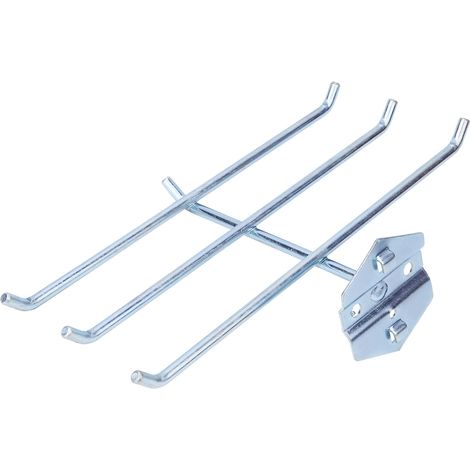 Support mural pour outils de quincaillerie, panneau perforé, crochet, porte-outils de garage