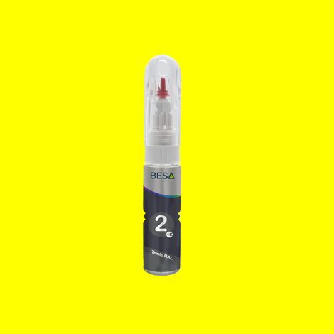 Stylo retouche peinture Jaune Brillant RAL 1026 Satin