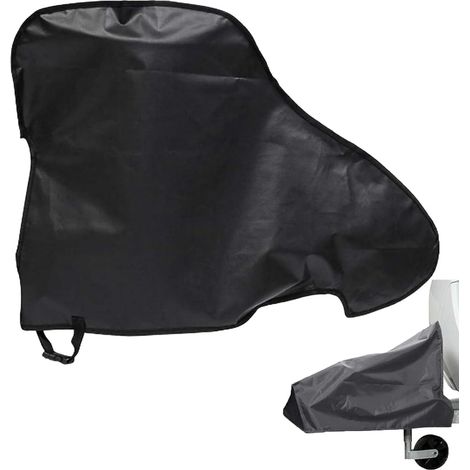 Copertura universale impermeabile per rimorchio per roulotte - Protezione per rimorchio resistente con cinghia regolabile - Protezione per rimorchio per roulotte - Protezione per barra di traino per t