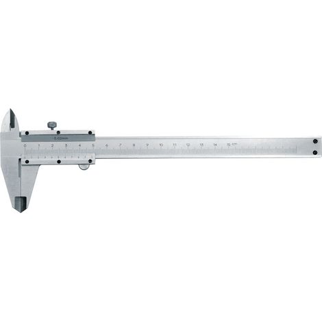 Messschieber Meßschieber Schieblehre Messlehre Messwerkzeug +inox 150mm 0.05mm (1/5)