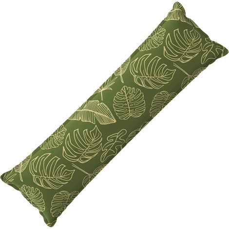 Cushion Cover HOUTEN Leaf Design 40 x 145 cm Polyester vidaXL (1/5)