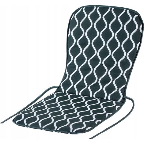 KADAX Kissen für Gartensessel, Grün, 75 x 37 x 2 cm