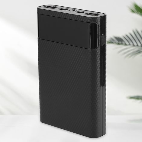 Boîtier de Batterie Portable DIY 4x18650 ABS sans Soudure - Support de Charge Mobile pour Power Bank
