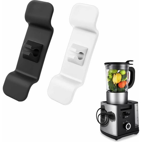 Lot de 2 organisateurs de câbles pour la gestion des câbles des appareils de cuisine, enrouleurs de câbles, petits appareils électroménagers, mixeurs et autocuiseurs. (1/5)