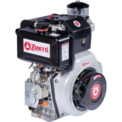 Motore completo ZANETTI ZDM88C1MEV 474 cc albero conico Di 23 elettrico diesel