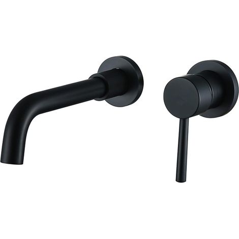 Bassin Robinet doré Salle de Bain Robinet à Chaud Chaud Chaud brossé brossé Bassin Bassin mélangeur Robinet Robinet(Black Oil Brushed) (1/5)
