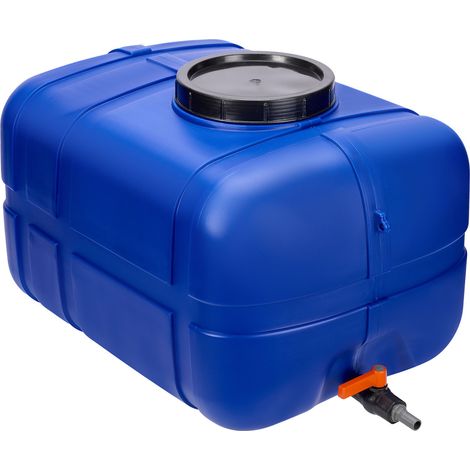 Garronda Réservoir d’Eau 150 litres avec Couvercle – Grand Récupérateur d’Eau de Pluie pour Usage Domestique et Professionnel GD-0098