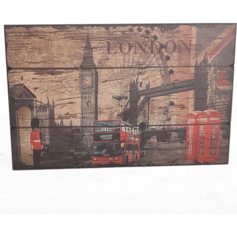 Photo de bus londonien rétro vintage (1/5)