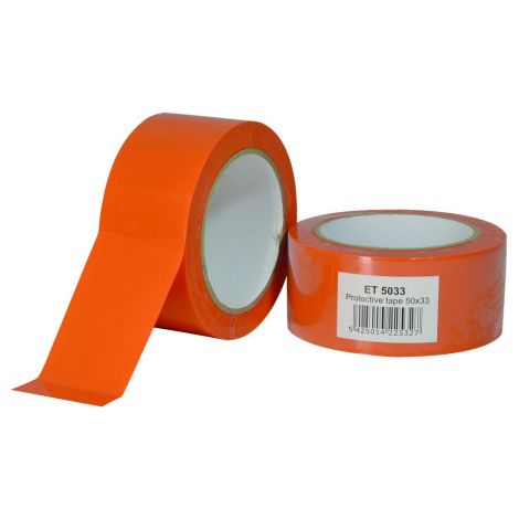 Ruban adhésif pvc orange - Longueur : 33 M - Largeur : 50 mm - HPX