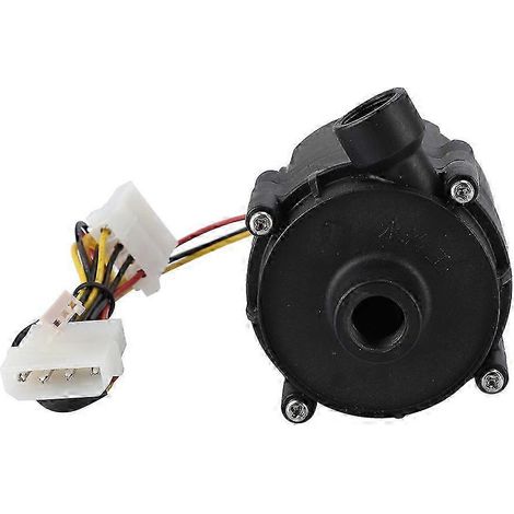 Pompe à eau CC, SC1000 18W 12V, 1200L/H haute pression, roulement en céramique silencieux, contrôle manuel de la vitesse, compatible avec le refroidisseur évaporatif à circulation d'antigel. (1/5)