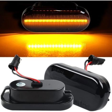 Lampada LED laterale dinamica per auto, sostituto compatibile Golf 3, Polo, VW T5, Sharan (1/3)