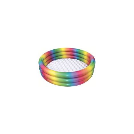 Piscine gonflable familiale, piscine gonflable en PVC épais de taille standard pour bébé, enfant, adulte, nourrisson, en extérieur, dans le jardin, pour une fête aquatique estivale (1/5)