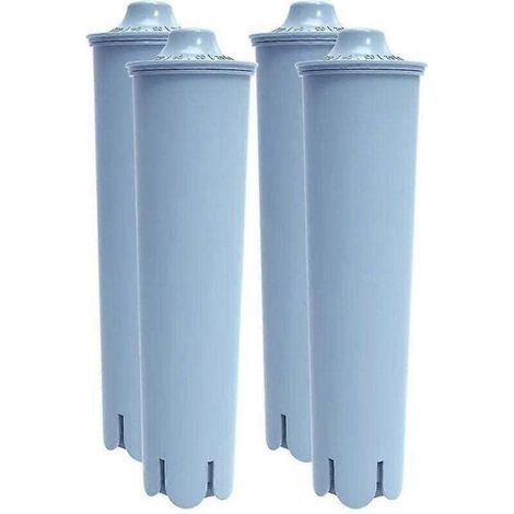 Ersatz-Wasserfilter, 4 Stück – Blau, kompatibel mit Clearyl Claris – Kaffeereinigung – Entfernt Kalk – Für Maschinenbesitzer – Crezuo