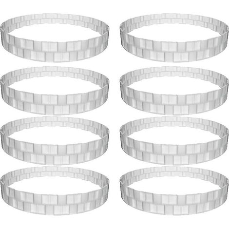 8 Stück Reifenschutzhüllen für Ecovacs Xiaomi Mijia