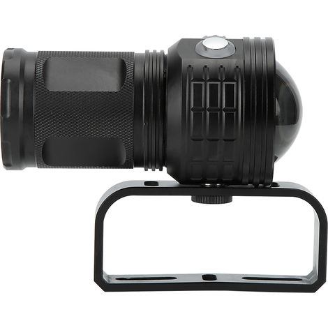 Lampe torche LED étanche QX3 400LM COB, utilisable jusqu'à 100 m de profondeur pour la photographie et la vidéo sous-marines, idéale pour la plongée. (1/5)