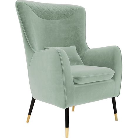 Sillón Orem 114, Magic Velvet 2227, 103x79x87cm, Tapiz, Patas: Metal, 0