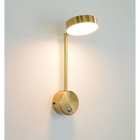 Applique Murale LED au Design Minimaliste Moderne, Angle localité, Idéal pour un Couloir ou une Chambre-3000K (1/4)