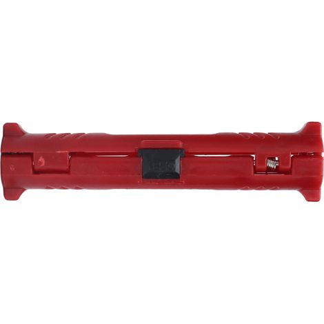 Dénudeur câble coaxial manuel MT-1660 carter ABS isolant rouge lame métal ressort intégré pour câble éthernet et fil 1 pièce (1/5)
