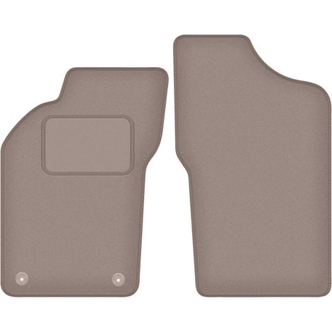 Tappetini anteriori per auto: Alfa Romeo 155 berlina (1995-1999) beige (1/5)