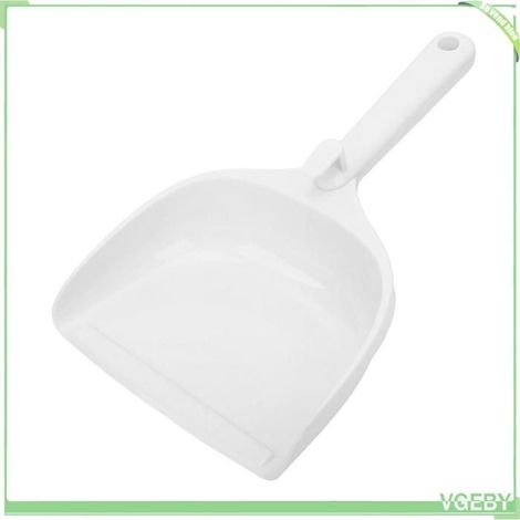 Pelle à litière pour chat - FAFEICY - Grande - Poignée ergonomique - Plastique - Blanc (1/5)