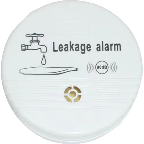 Détecteur de fuite d'eau portable haute sensibilité alarme inondation batterie alerte goutte sécurité domestique (1/5)