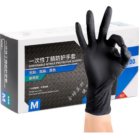 Gants nitrile jetables – Gants nitrile à usage unique pour l’alimentation (1/4)