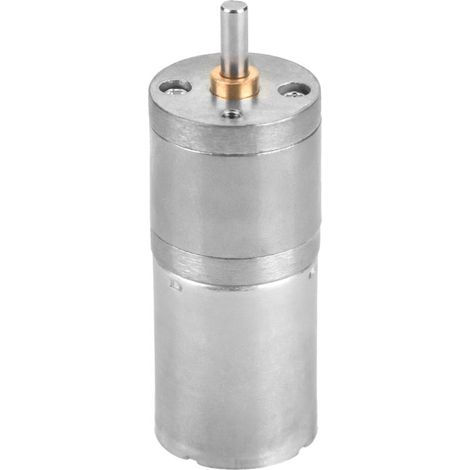1 pièces 25mm DC 12V 25GA-370 moteur à engrenages en métal basse vitesse pour serrure électronique (1/5)