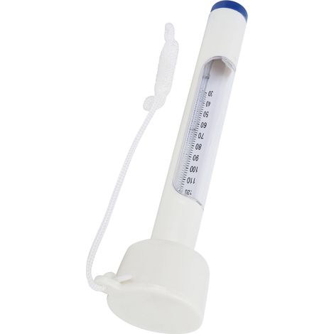 Thermomètre de piscine en ABS résistant aux chocs, pour bassins, aquariums, baignoires et piscines. (1/5)