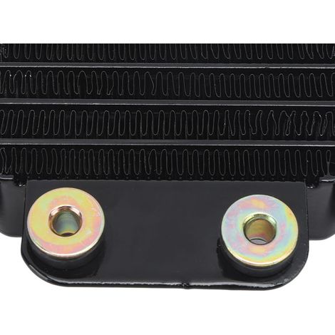 Enfriador de aceite de motor de motocicleta M8 de aluminio de alta resistencia para vehículos todoterreno y cuatrimotos.