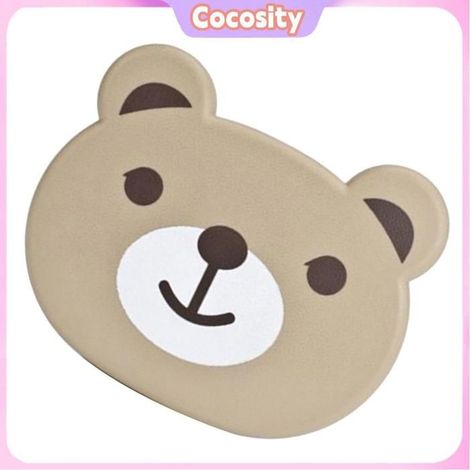 Cocosity Table de siège pliante de voiture Table de siège pliante pour voiture, gain de place, motif auto boisson Panda blanc Brun (1/5)