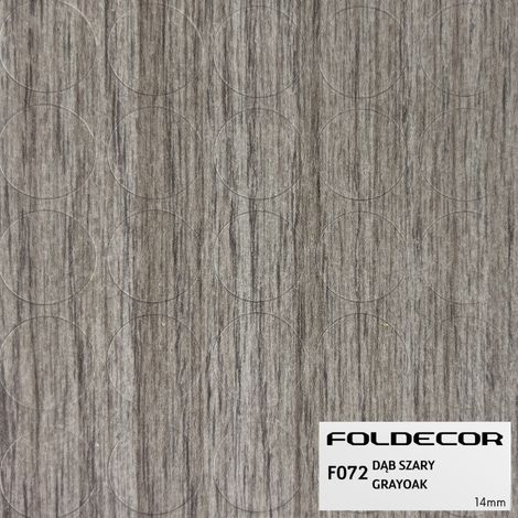 Tapa autoadhesiva de 14 mm, roble gris (lámina de 25 unidades) (1/5)