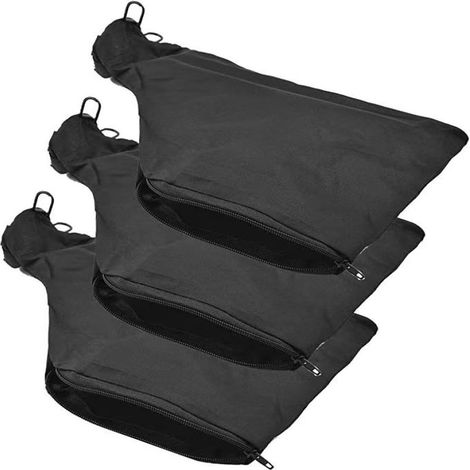 Sac à poussière pour sortie d'air de machine à scier l'aluminium 255, sac à poussière pour machine de coupe de 10 pouces, accessoires pour sortie de cendres de machine à aluminium (3 sacs en tissu) (1/5)