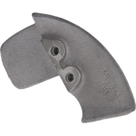 Punta de reja derecha para discos KVERNELAND ACCORD AC495746 (1/3)