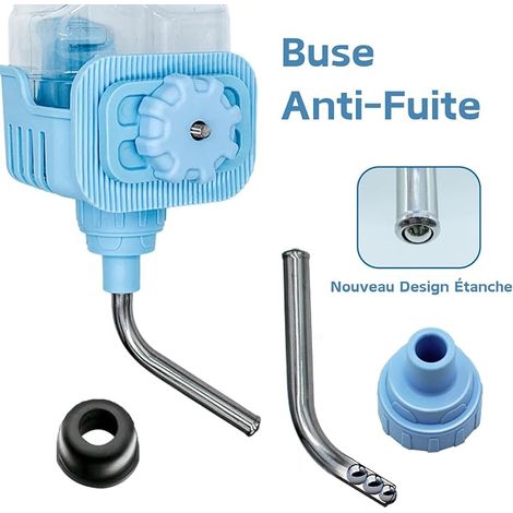 Distributeur Eau pour Petits Animaux, 900ML Suspendue Grande Capacité Automatique Abreuvoir Eau Biberon pour Lapin Chinchilla Cochon d'Inde Hérisson Furet (1/4)