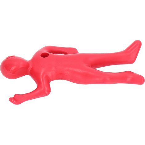 Roter Stiftehalter in Menschenform, lustiger Stiftehalter aus Kunststoff, Schreibtischdekoration für Büro und Zuhause (1/5)
