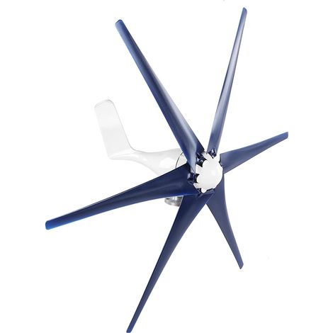 Générateur Turbine Éolienne 800W Contrôleur Charge Système Solaire Hybride 12V Bleu