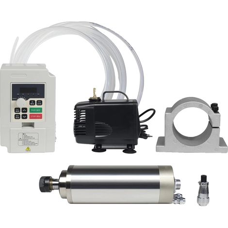 Motor de husillo, refrigerado por agua, alta velocidad, Kit 3 (1/2)