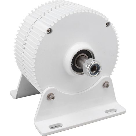Générateur éolien 300W 12V, alternateur à aimant permanent 3 phases, bobinage en cuivre pur pour éolienne domestique (1/5)