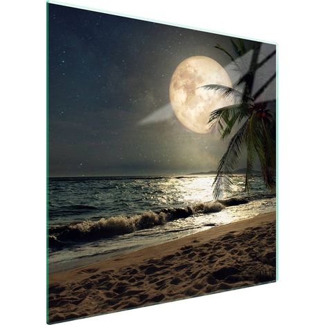 Protezione in vetro per piano cottura 50x52 Beach (1/5)