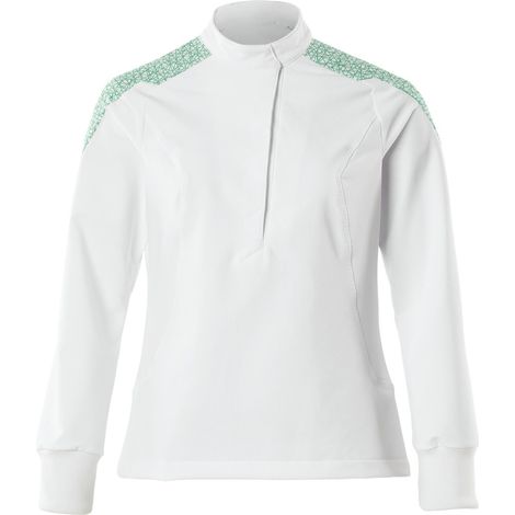 Mascot Schlupfkasack, Damen, ULTIMATE STRETCH Gr. 2XL, weiss/grasgrün