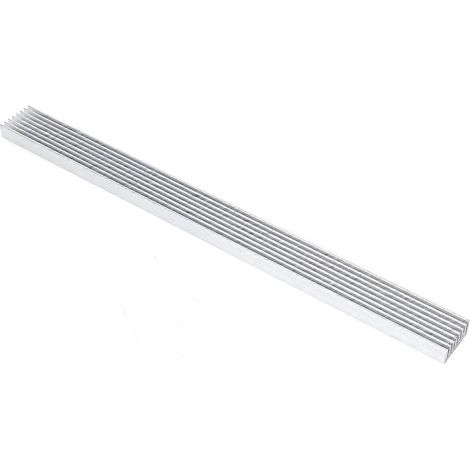 1x Aluminium-Kühlkörper 300 mm × 25 mm × 10 mm für Hochleistungs-LED-Emitterdioden