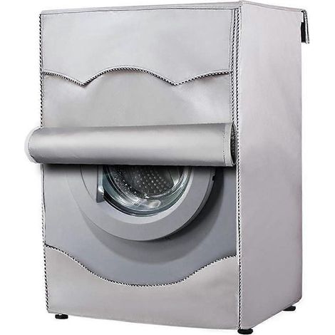 Housse pour sèche-linge à chargement frontal, housse anti-poussière pour machine à laver, housse de rangement étanche, protection solaire, L (1/5)