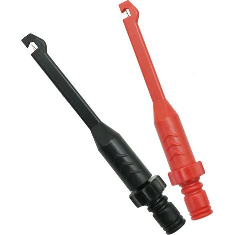 Pince de sonde de perçage d'isolation pour diagnostic automobile – Pointe de test pour circuits (Noir et Rouge) (1/5)