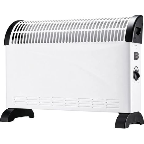 Konvektorheizkörper, einstellbares Thermostat, 3 Leistungsstufen, 522040 (1/2)