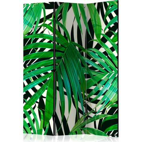 Paravent 3 Volets "Tropical Leaves" 135x172cm (1/2)