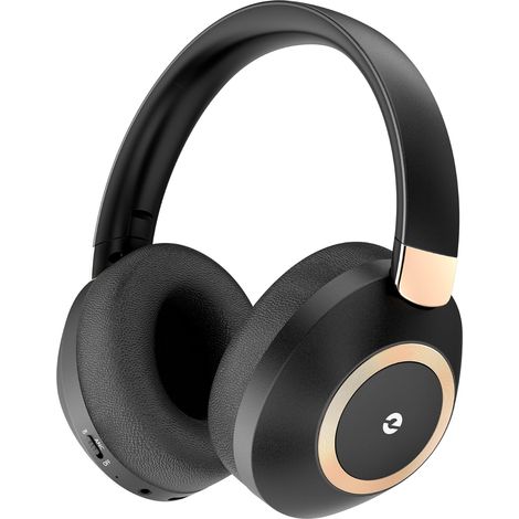 Casque Audio Sans Fil - Réduction Active Du Bruit - Bluetooth 5.3 - Autonomie 100 H - Conducteur Dynamique 40 Mm - Microphone Intégré - Pour Voyage Et Bureau - 1 Pièce (1/5)